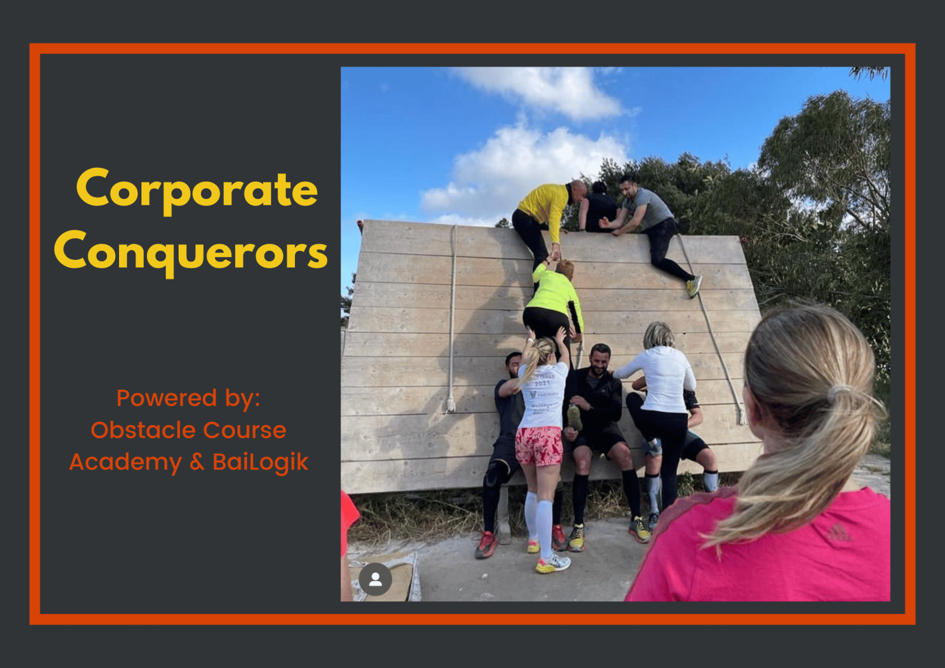 Corporate Conquerors - Our Latest Team Building Activity :: BaiLogik
